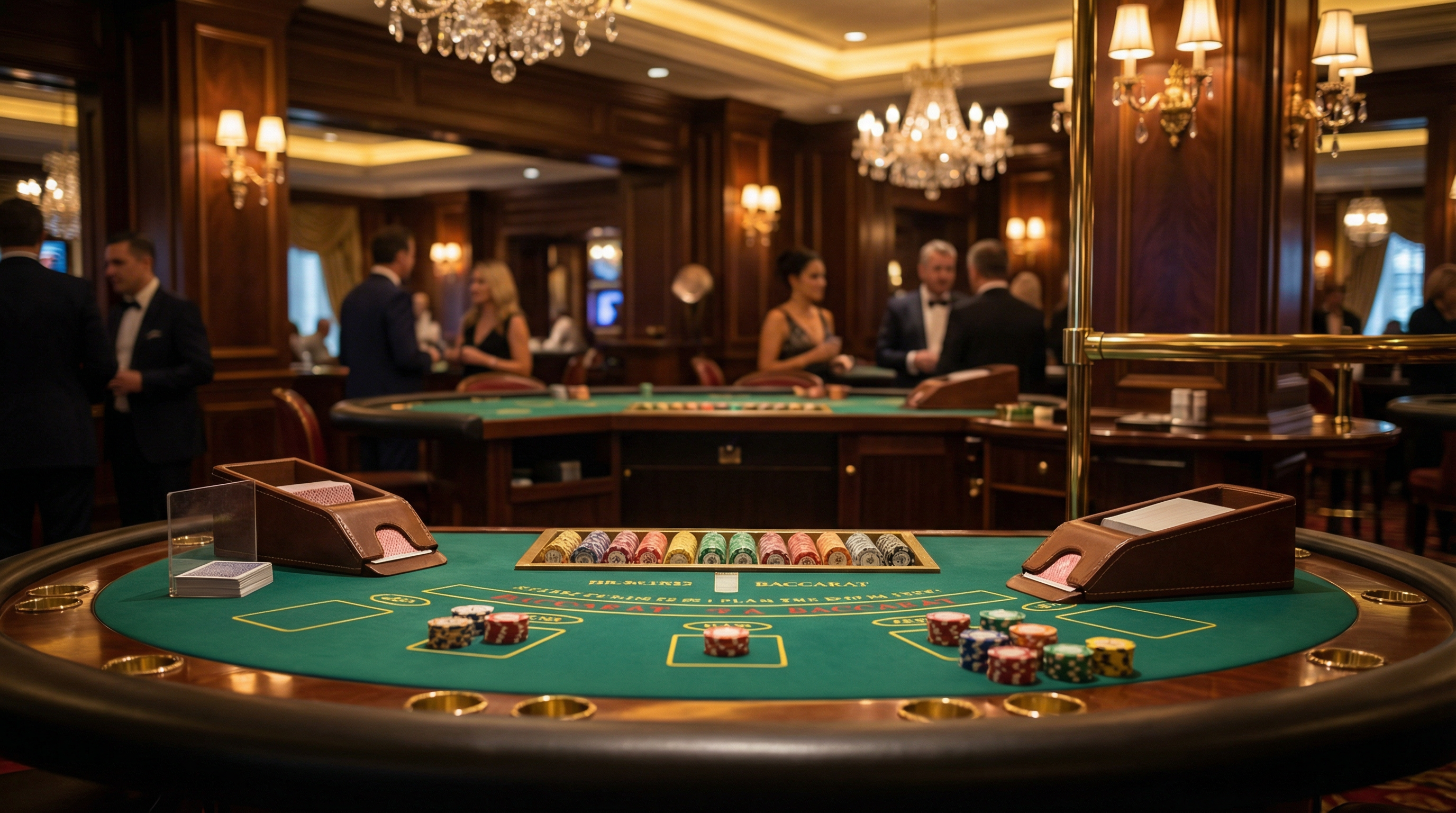 百家乐游戏规则示意